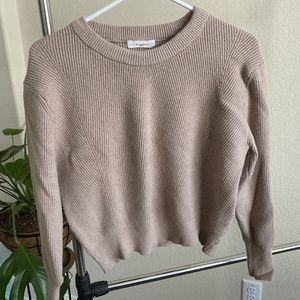 Elodie Small Brown Knitted Sweater